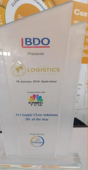 Award: 3PL of the Year to TCI Supply Chain Solutions